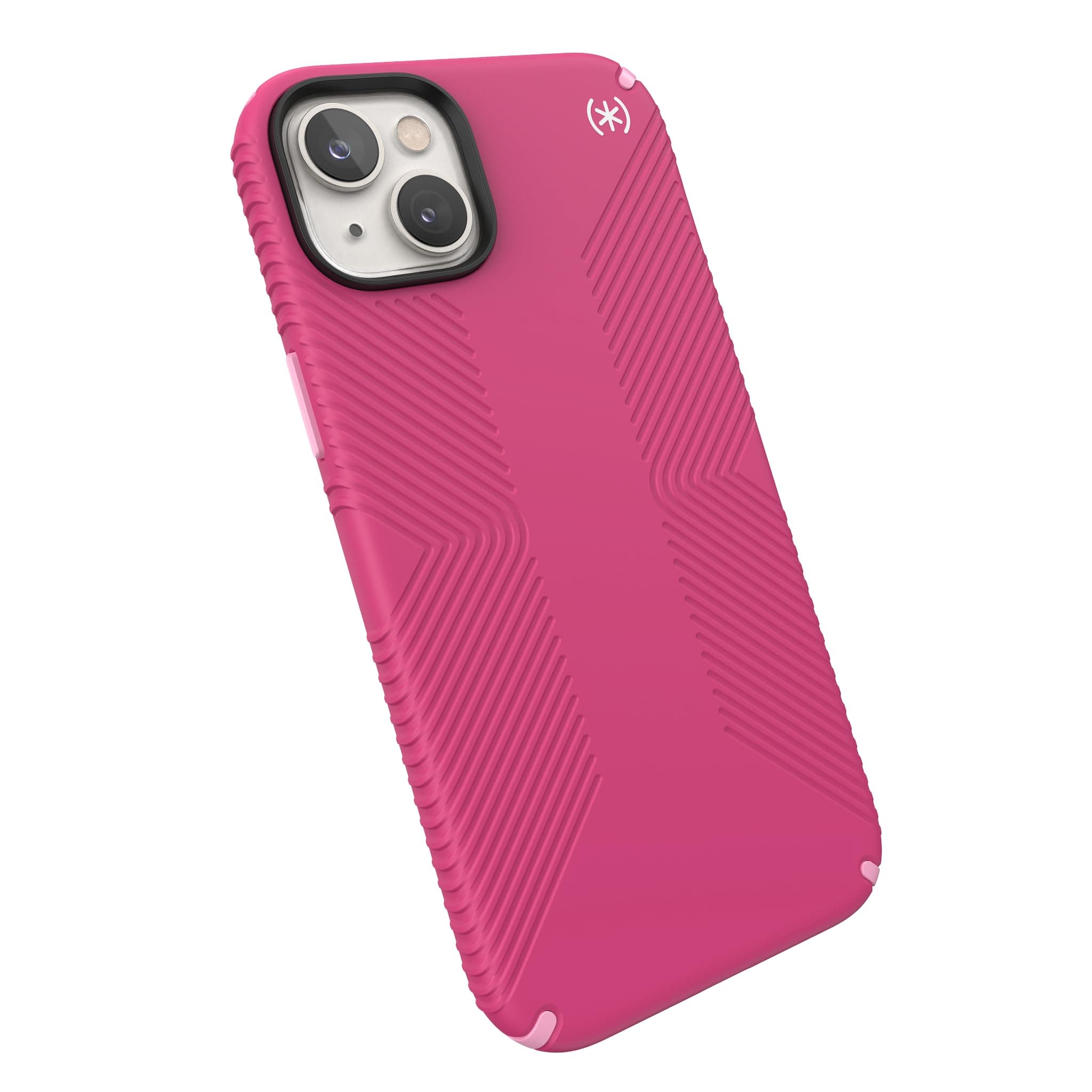 Калъф за Apple iPhone 14 Plus, Speck Presidio 2 Grip, MagSafe, антимикробно покритие, розов