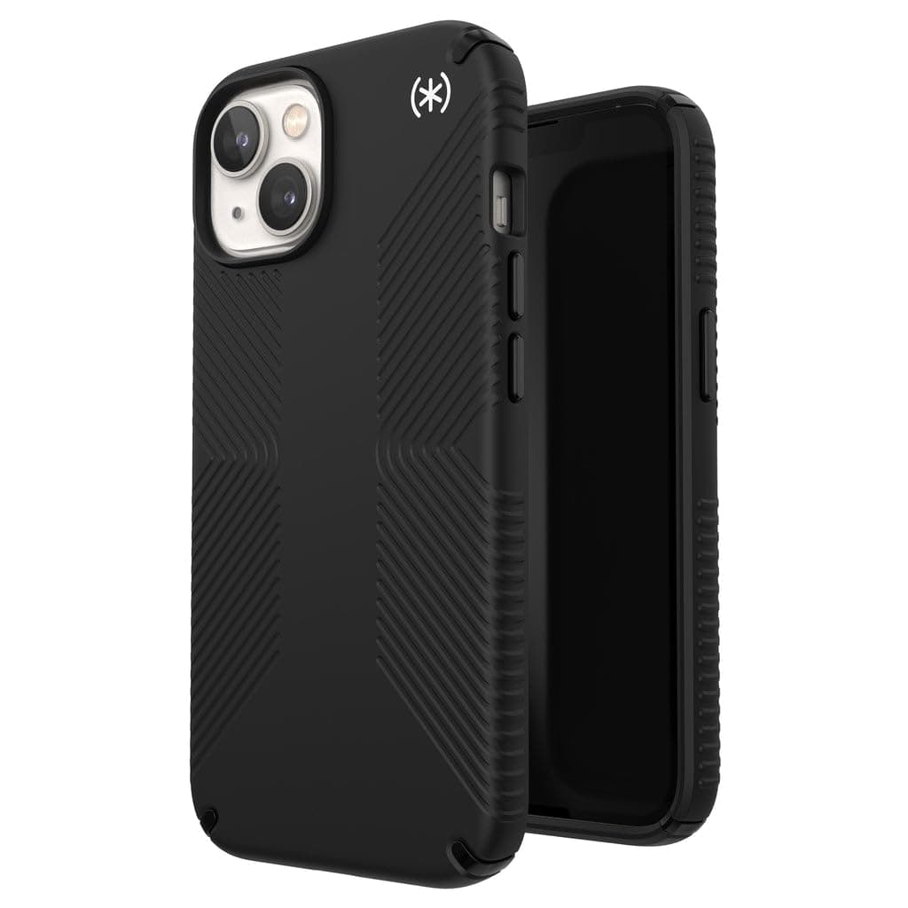 Калъф за Apple iPhone 14 Plus, Speck Presidio 2 Grip, антимикробно покритие, черен