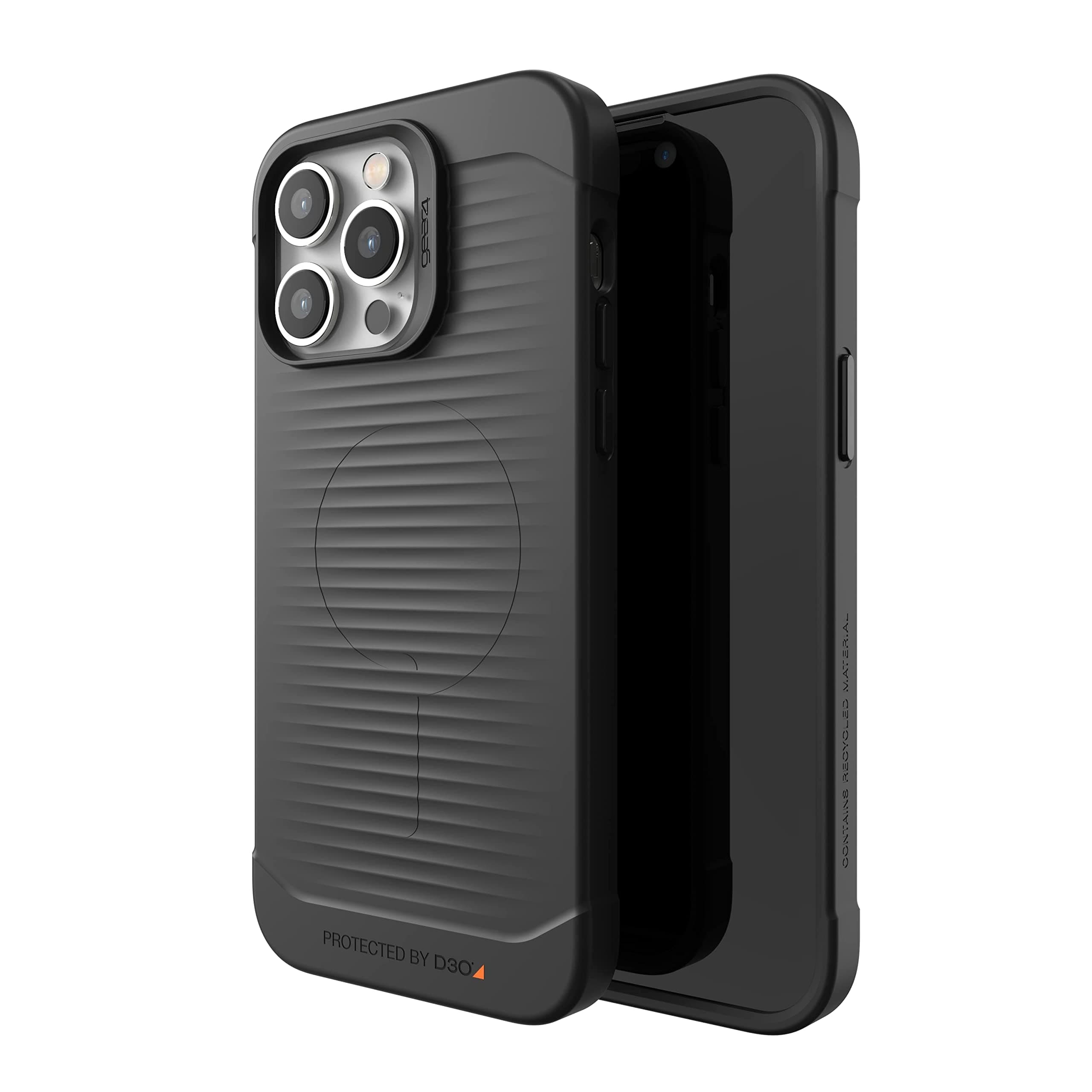 Калъф за Apple iPhone 14 Plus, Gear4 D3O Havana Snap, черен