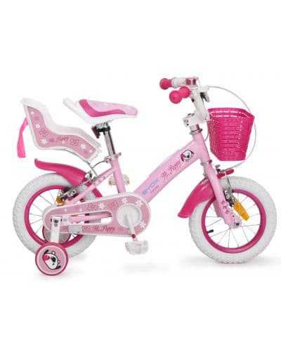 Детско колело Byox Puppy Pink 12“
