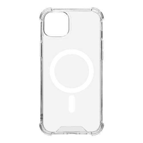 Калъф за Apple iPhone 15 Pro Max, хибриден (термополиуретан и поликарбонат), Tactical MagForce Plyo (57983115976), удароустойчив, прозрачен