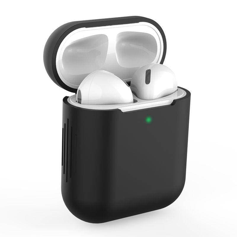 Силиконов (TPU) калъф за Apple AirPods 3 - Tech-Protect Icon TPU Case (черен)