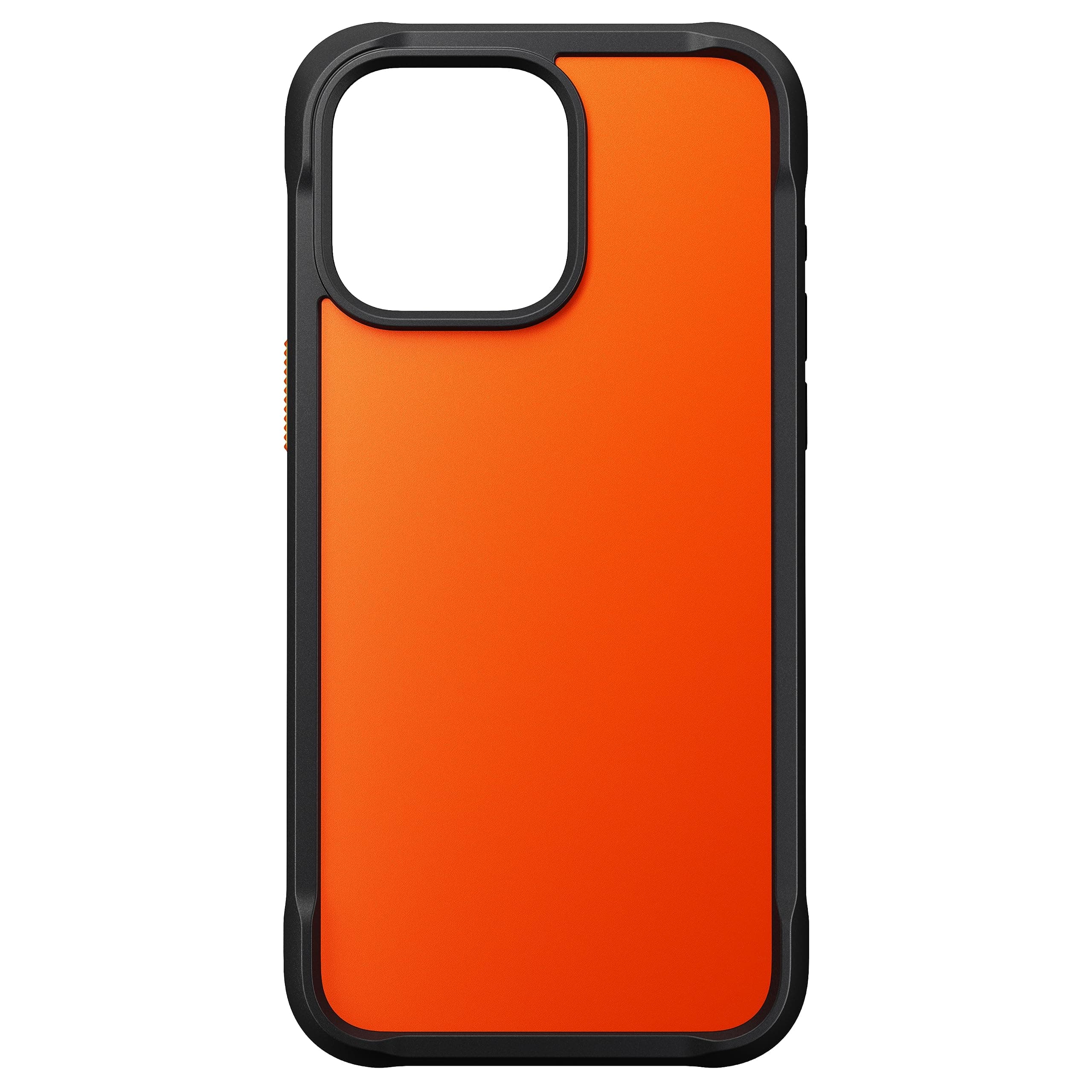 Калъф за Apple iPhone 15 Pro Max, хибриден (термополиуретан и поликарбонат), Nomad NM01671985, удароустойчив, оранжев