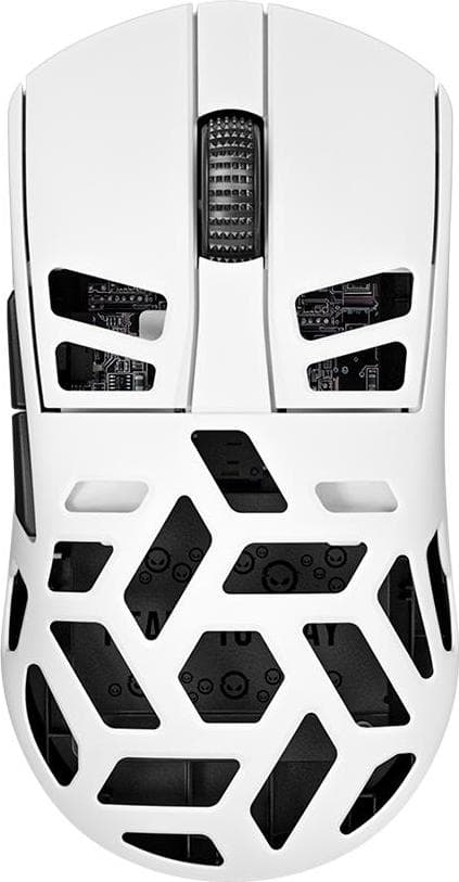 Мишка Lorgar MSE90W, оптична(26000 dpi), безжична, USB, бяла, PixArt PAW3395 сензор