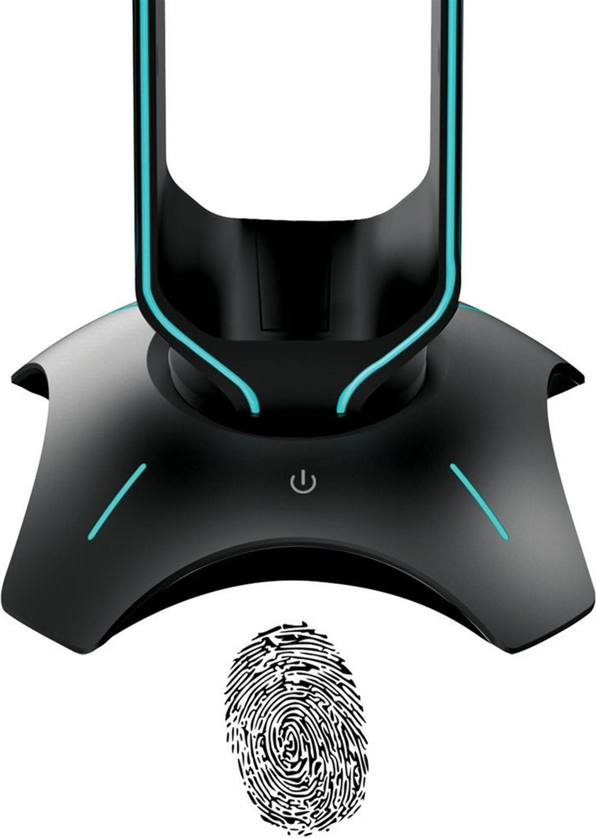 Поставка за слушалки Yenkee YHB 3003, USB, черна