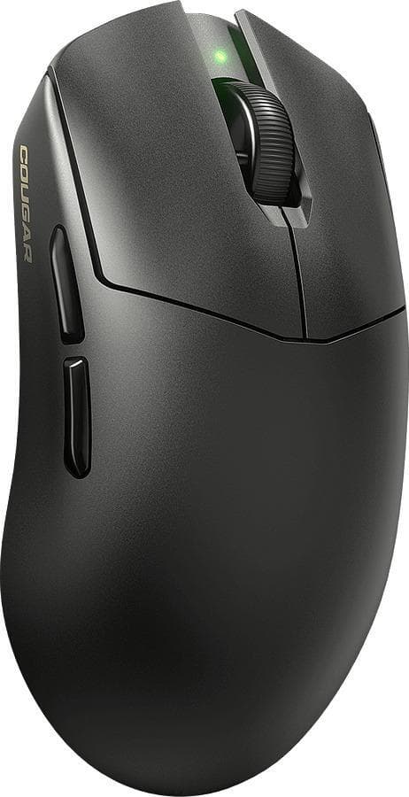 Мишка Cougar Gaming Revenger Pro 4K, оптична (26000dpi), жична/безжична, USB, черна, Omron 70M оптичен суич, PixArt 3395 сензор