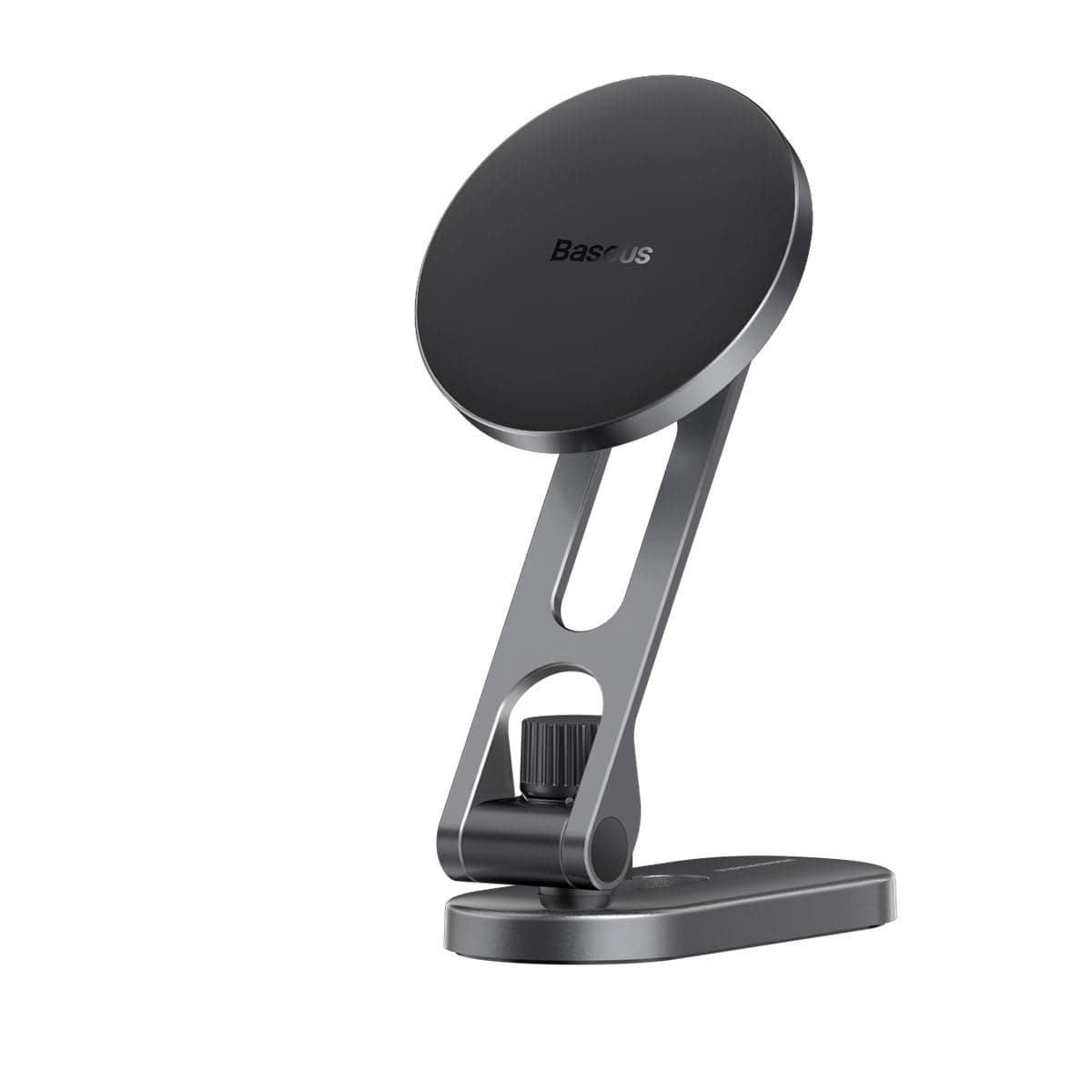 Стойка за телефон Baseus T-Space Magnetic Car Mount (C40151300S11-00), за кола, за iPhone, MagSafe, черна
