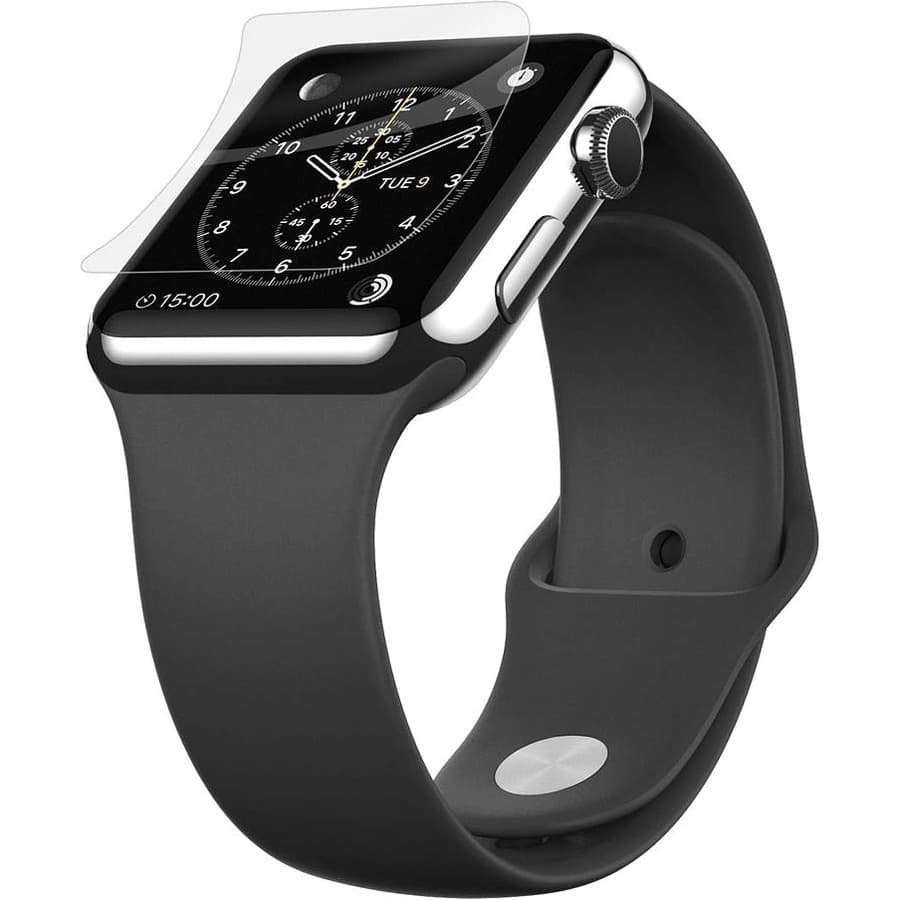 Калено стъклено защитно покритие за Apple Watch 38мм - Belkin InvisiGlass Advanced Screen Protection (прозрачен)