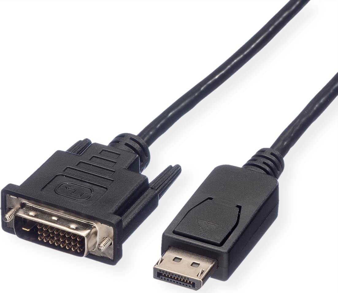 Кабел Roline, DisplayPort(м) към DVI(м), 5.0m