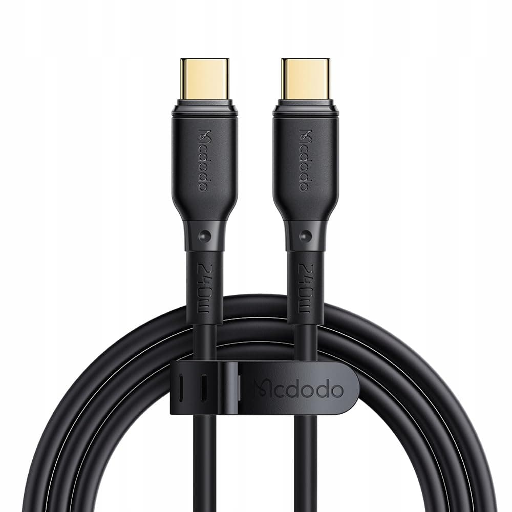 Кабел Mcdodo CA-3311, от USB C(м) към USB C(м), 2m, 240W, черен