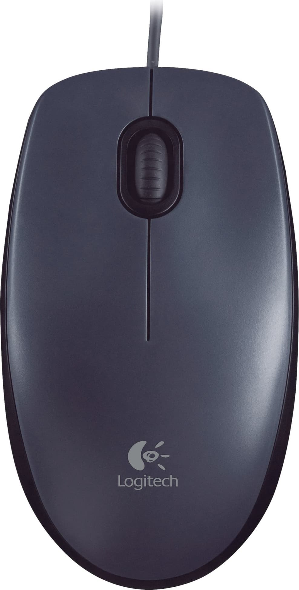 Мишка Logitech M90, оптична (1000dpi), USB, черна