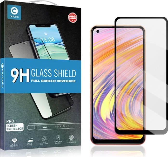 Протектор от закалено стъкло /Tempered Glass/ за Apple iPhone 14 Plus, Mocolo Full Glue 5D, черен