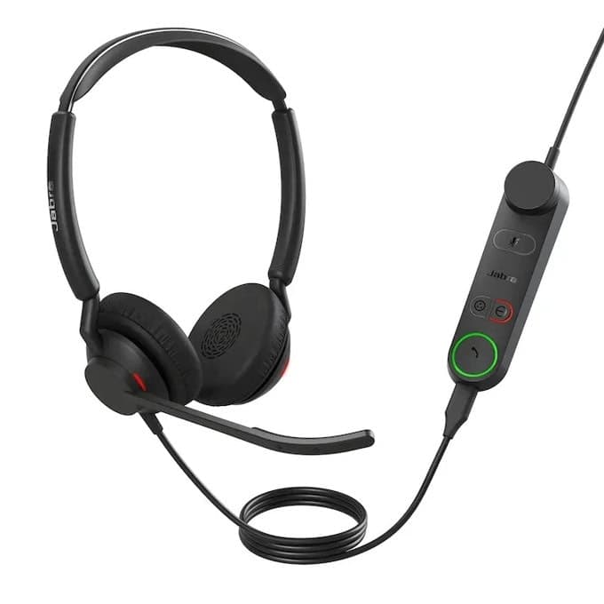 Слушалки Jabra Engage 50 II Link USB C/A UC (5099-299-2269), USB, USB-C, микрофон, шумоизолиращ дизайн, сертифицирани за UC, черни