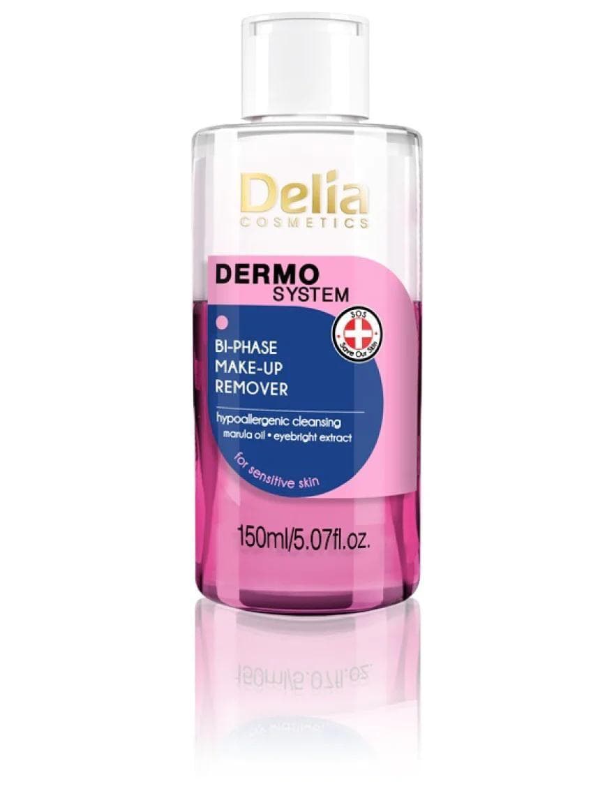 D Dermo System Bi-phase make-up remover hypoallergenic Pink 150ml