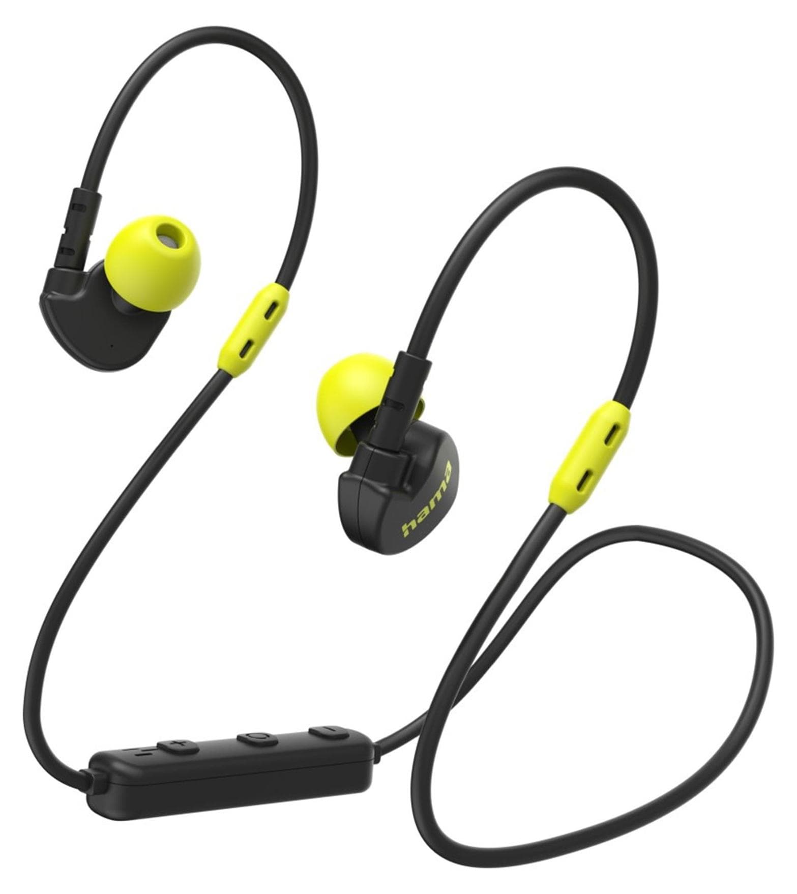 Слушалки Hama Freedom Athletics III, безжични, Bluetooth, микрофон, тип "Тапи", до 6 часа време на работа, черни
