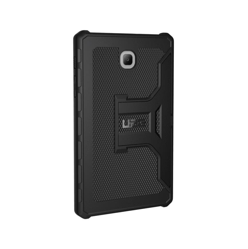 Удароустойчив хибриден кейс от най-висок клас за Samsung Galaxy Tab E2 8 - Urban Armor Gear Outback Case (черен)