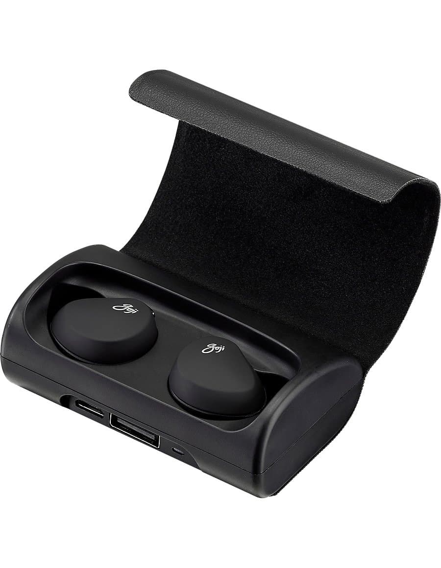 Безжични Bluetooth слушалки с микрофон (черен) - Goji True Wireless Bluetooth TWS Headphones