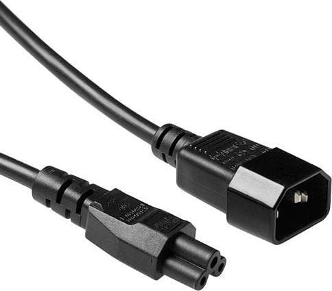 ACT Захранващ кабел C14-C15, черен, 0.50м