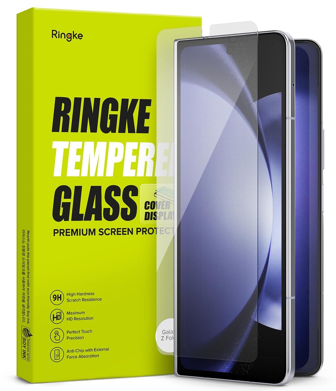 Протектор от закалено стъкло /Tempered Glass/ Ringke RGK1811 за Samsung Galaxy Z Fold 5, 9H твърдост