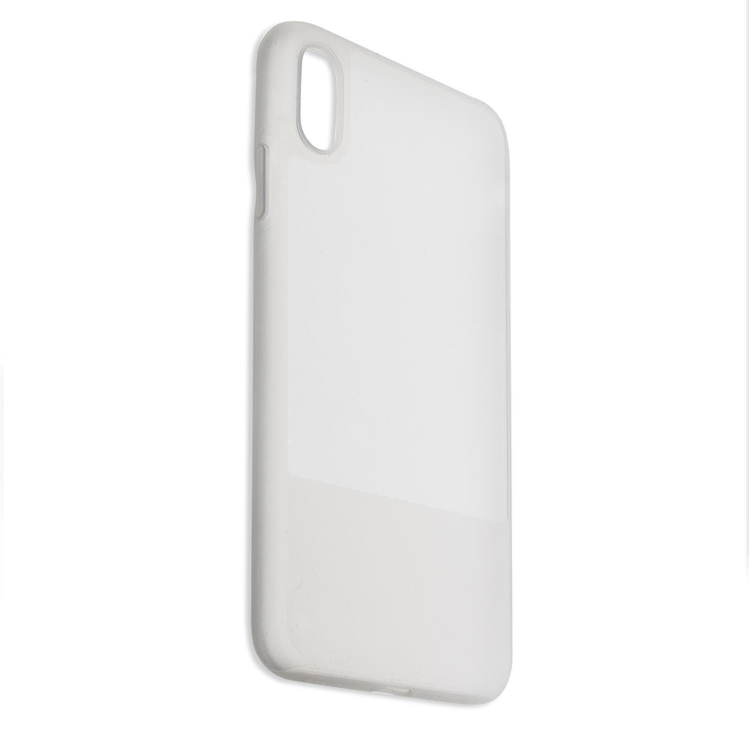 Тънък силиконов (TPU) калъф за iPhone XS, iPhone X - 4smarts Silicone Case CUPERTINO ICE (прозрачен-мат)