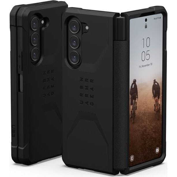 Удароустойчив хибриден кейс за Samsung Galaxy Z Fold5 - Urban Armor Gear Civilian (черен)