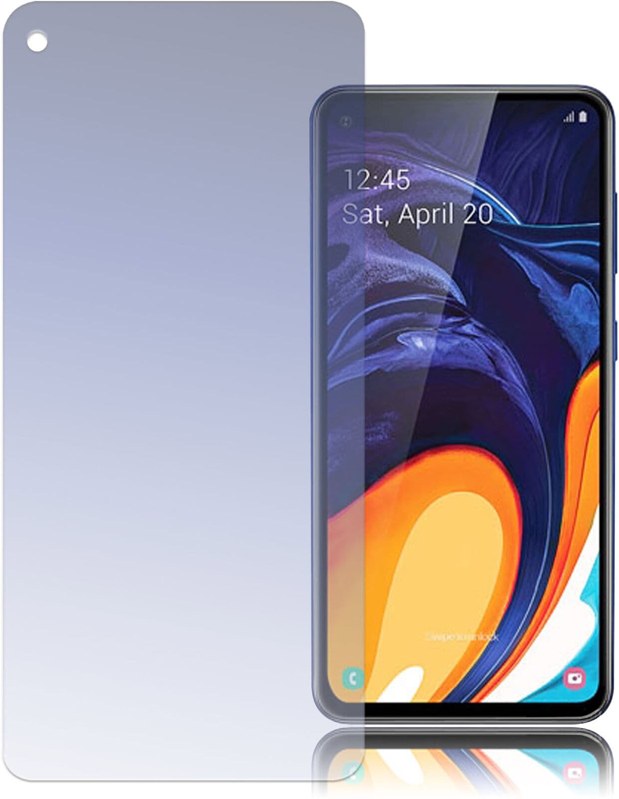 Калено стъклено защитно покритие за дисплея на Samsung Galaxy A60 - 4smarts Second Glass (прозрачен)