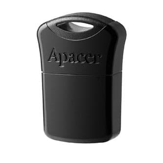 Компактна флаш памет 32GB - Apacer AH116 Flash Drive Super Mini 32GB (черен)