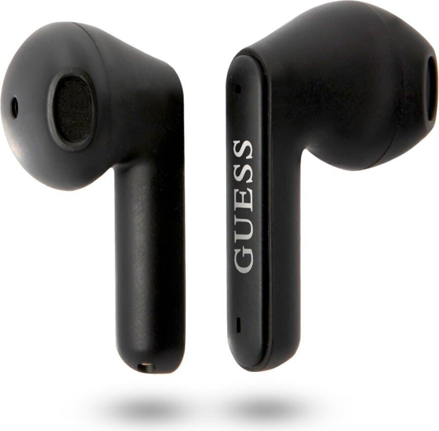 Слушалки Guess GUTWST82TRK, безжични, микрофон, Bluetooth, време на работа до 4 часа, черни