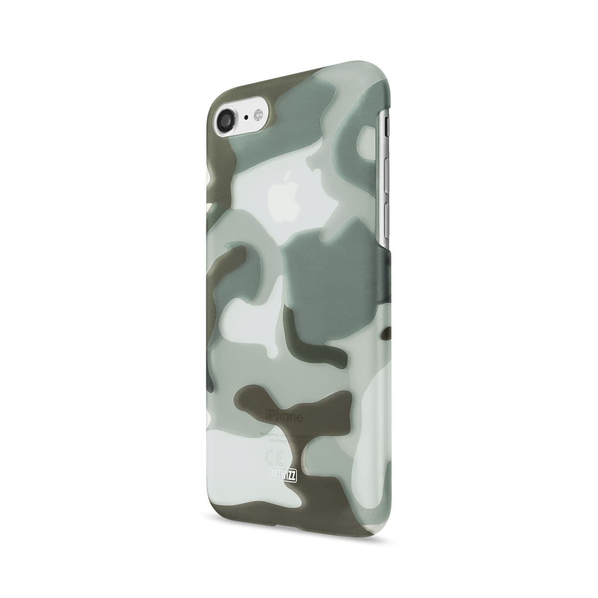 Поликарбонатов кейс за iPhone SE (2022), iPhone SE (2020), iPhone 8, iPhone 7 - Artwizz Camouflage Clip Case (камуфлаж)