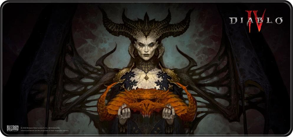 Подложка за мишка FSHolding DIABLO IV Lilith, гейминг, 900 x 420 x 4 мм
