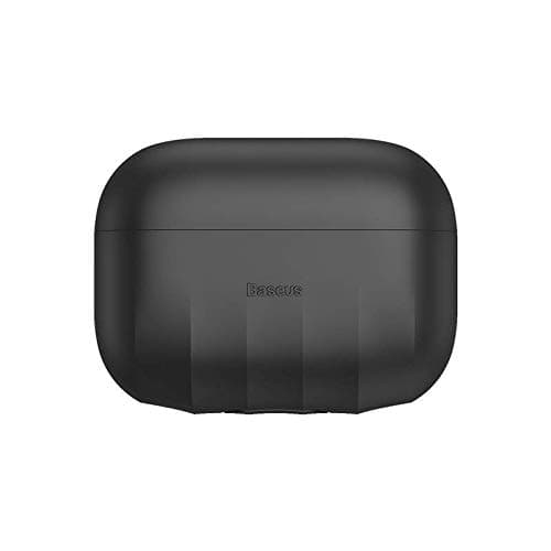 Силиконов калъф за Apple Airpods Pro - Baseus Shell Pattern Silica Gel Case (черен)