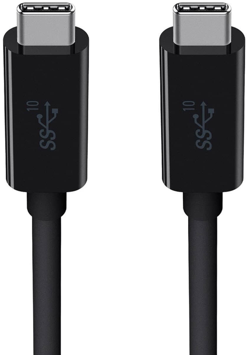 USB-C към USB-C кабел за устройства с USB-C порт (100 см) - Belkin USB-C 3.1 to USB-C 100W Cable (черен)