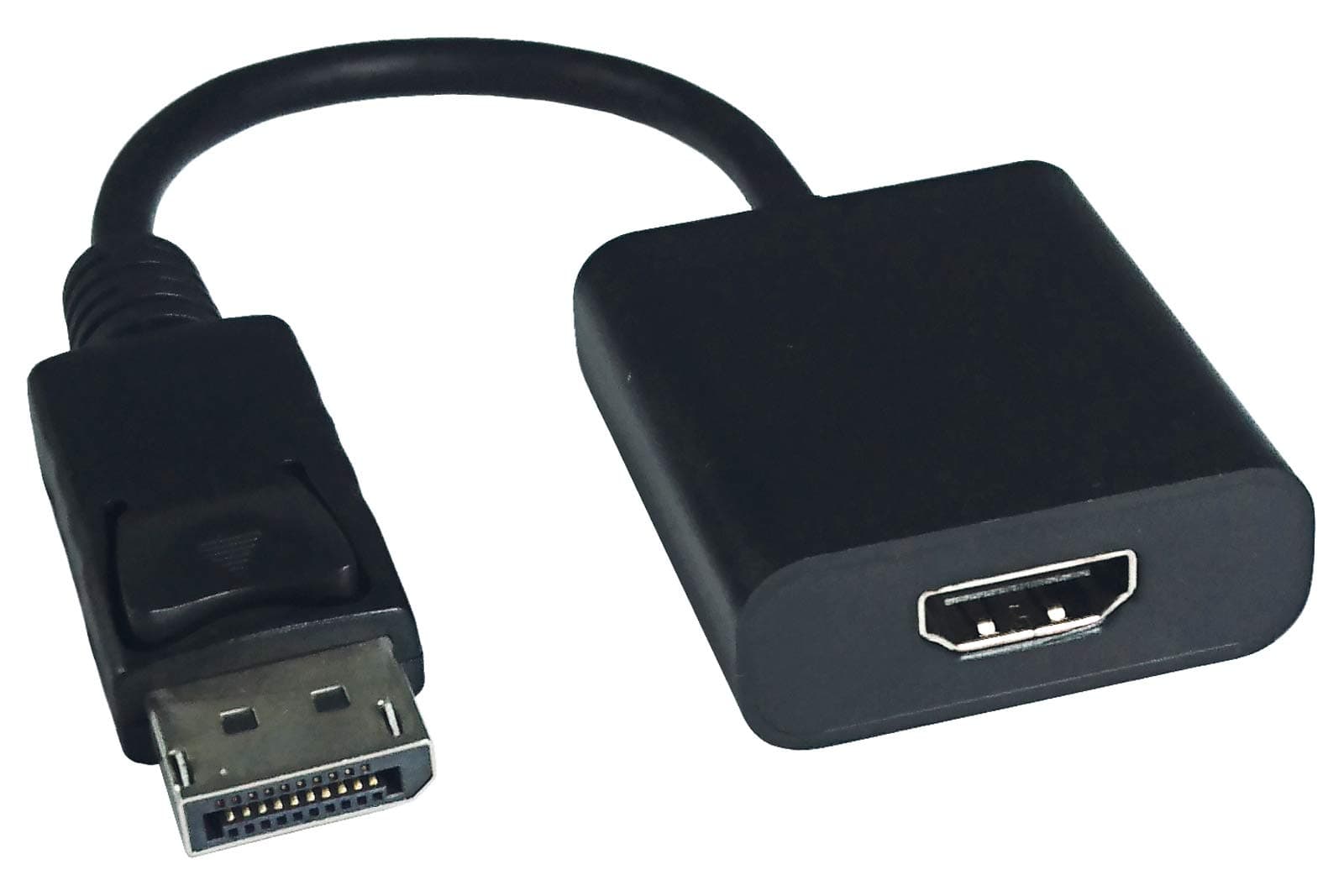 Преходник Roline 12.99.3162, DisplayPort(м) към HDMI(ж), 3840x2160@60Hz, черен