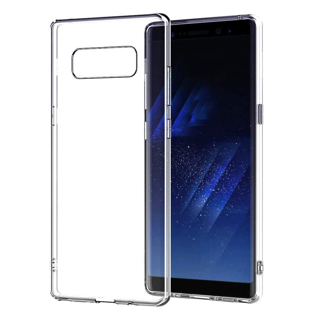 Тънък силиконов (TPU) калъф (0.5 mm) за Samsung Galaxy Note 8 - Devia Naked Case (прозрачен)