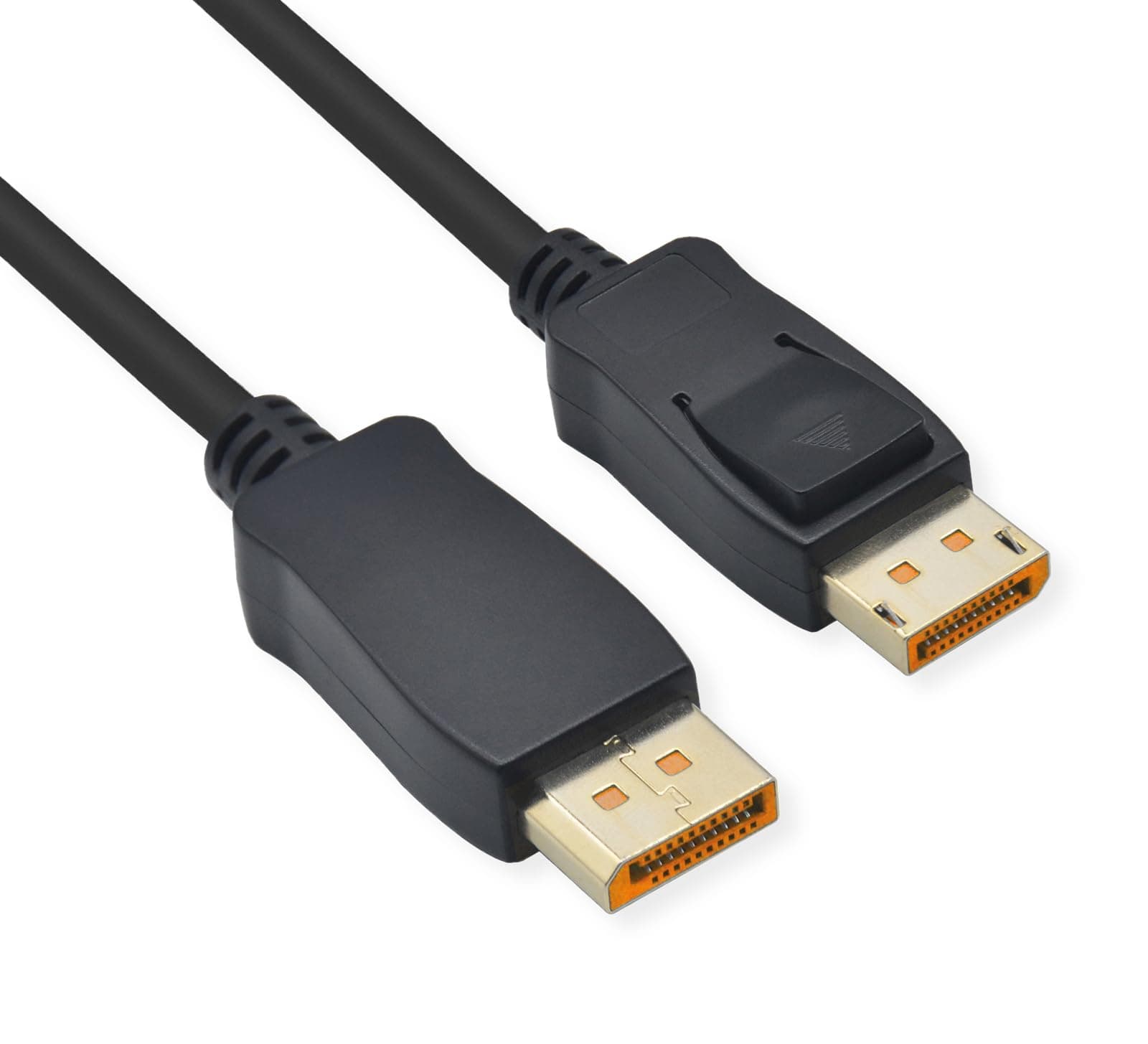 Кабел Roline 11.04.6020, от DisplayPort(м) към DisplayPort(м), 1m, черен, 10K@60Hz