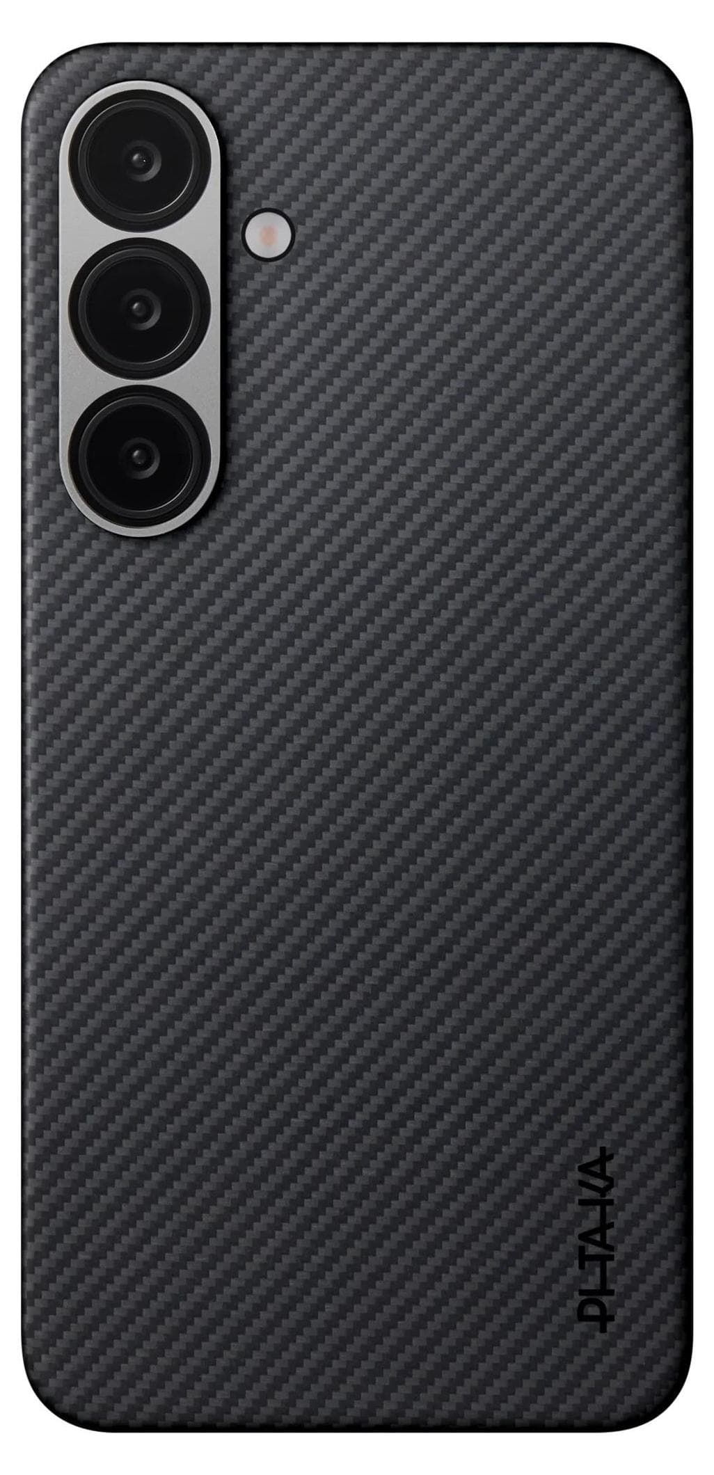 Кевларен кейс с MagSafe за Samsung Galaxy S25 Plus (черен-сив) - Pitaka MagEZ 6 600D Aramid Fiber MagSafe Case