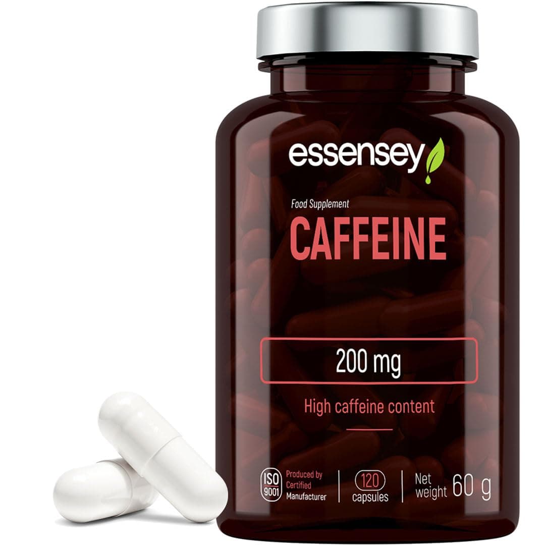 ESSENSEY Caffeine 200 mg [120 капсули, 120 Дози]