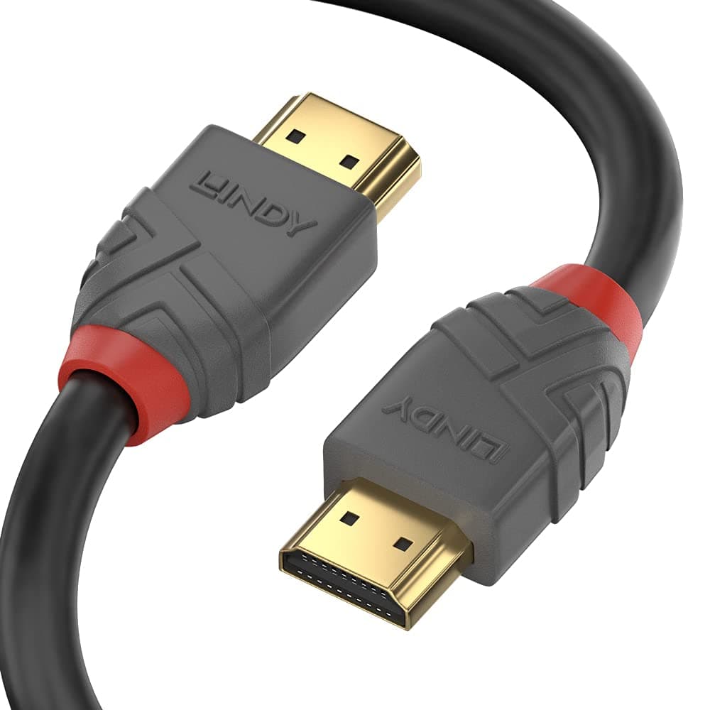 Кабел Lindy 36961, от HDMI(м) към HDMI(м), 0.5m, 4K/60Hz, черен
