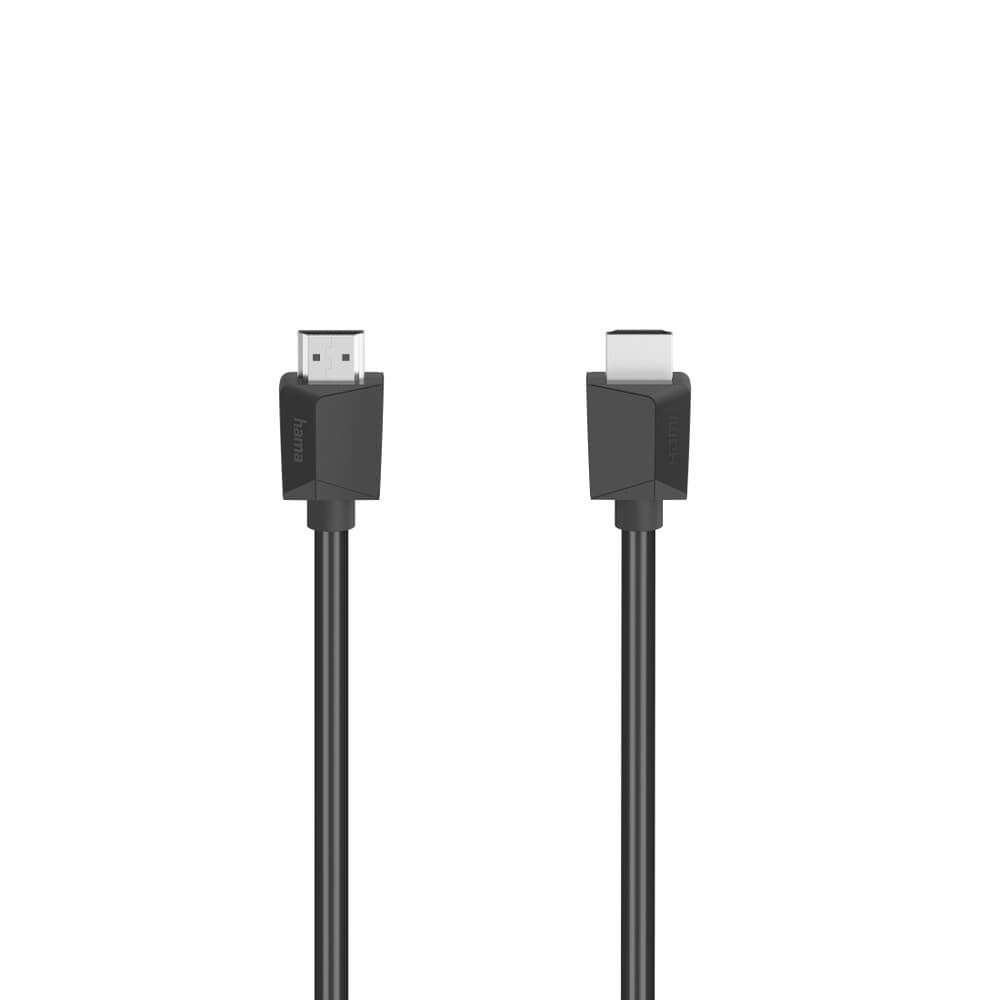Кабел Hama 205006, от HDMI(м) към HDMI(м), 3m, черен, 4K, 18 Gbit/s