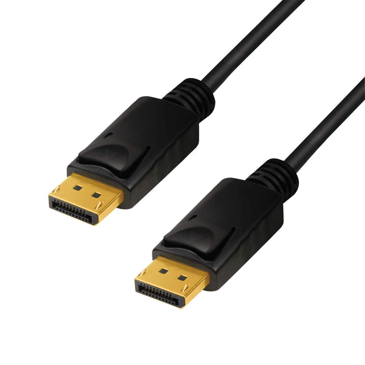 Кабел LogiLink CV0121, от DisplayPort(м) към DisplayPort(м), 3m, 4K@120Hz, черен