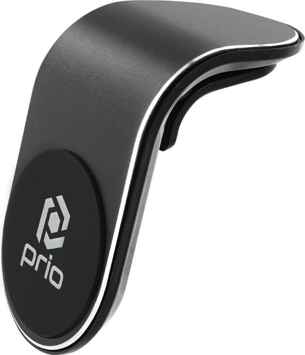 Магнитна поставка за радиатора на кола за смартфони - Prio Universal Magnetic Car Phone Mount (черен)