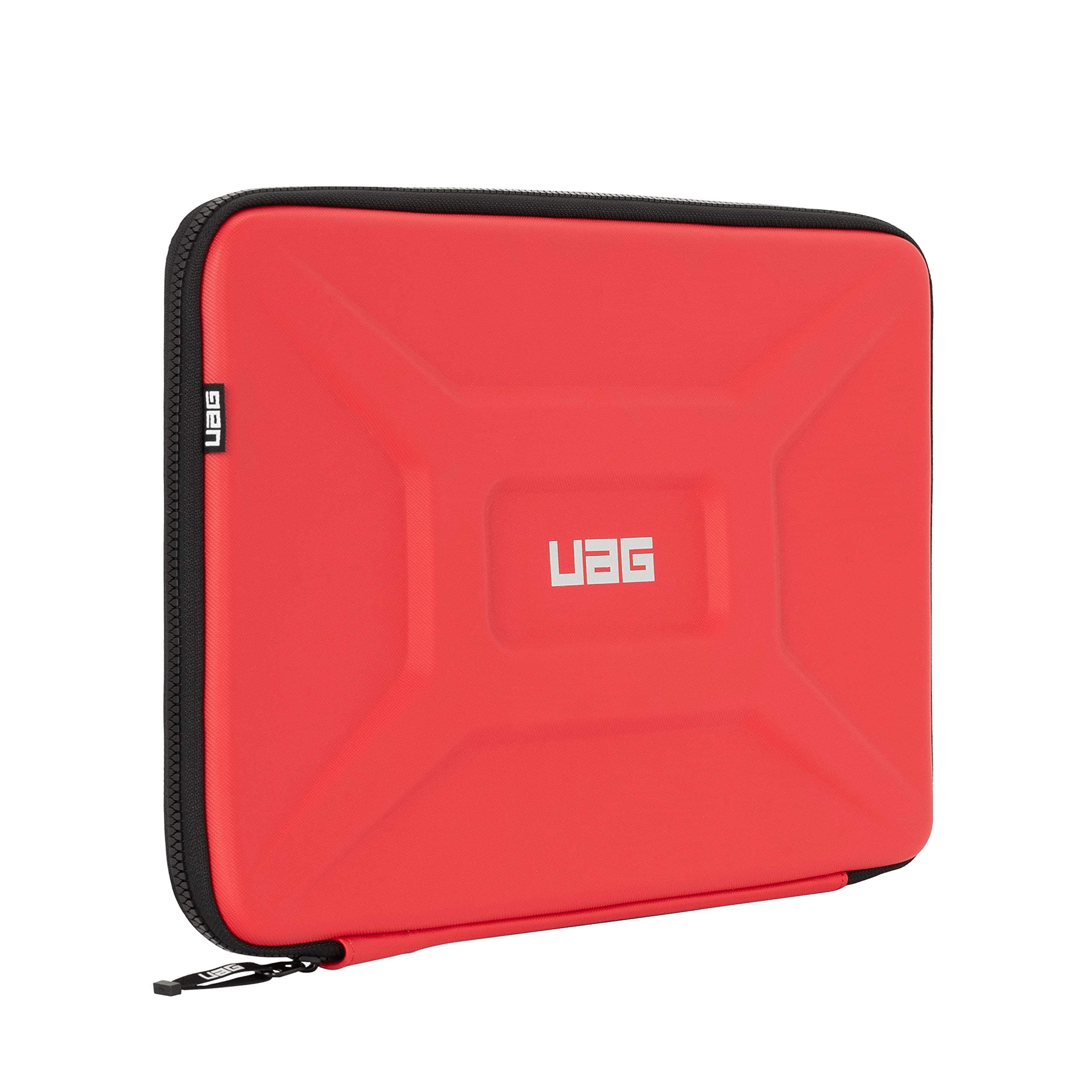 Калъф за лаптоп Urban Armor Large Sleeve (981900119393), до 16" (40.64 cm), удароустойчив, червен