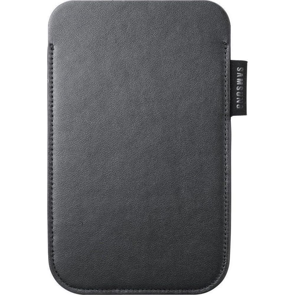 Оригинален кожен калъф за Galaxy S2 (черен) - Samsung Pouch
