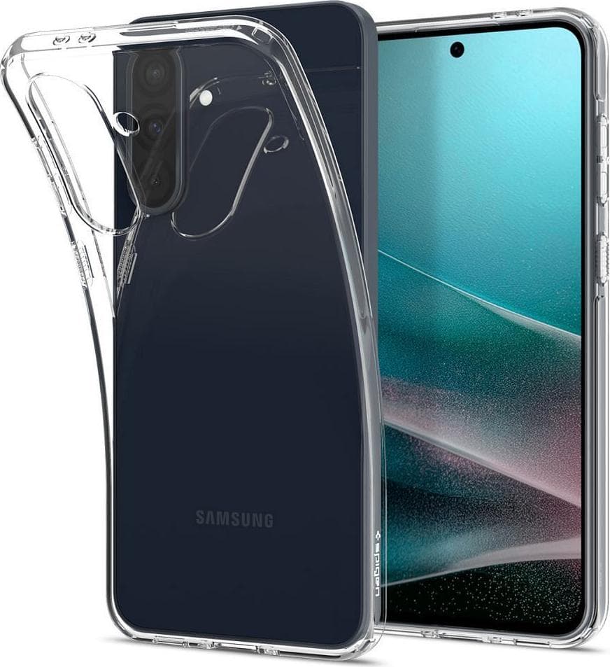 Тънък силиконов (TPU) калъф за Samsung Galaxy A36 5G (прозрачен) - Spigen Liquid Crystal Case
