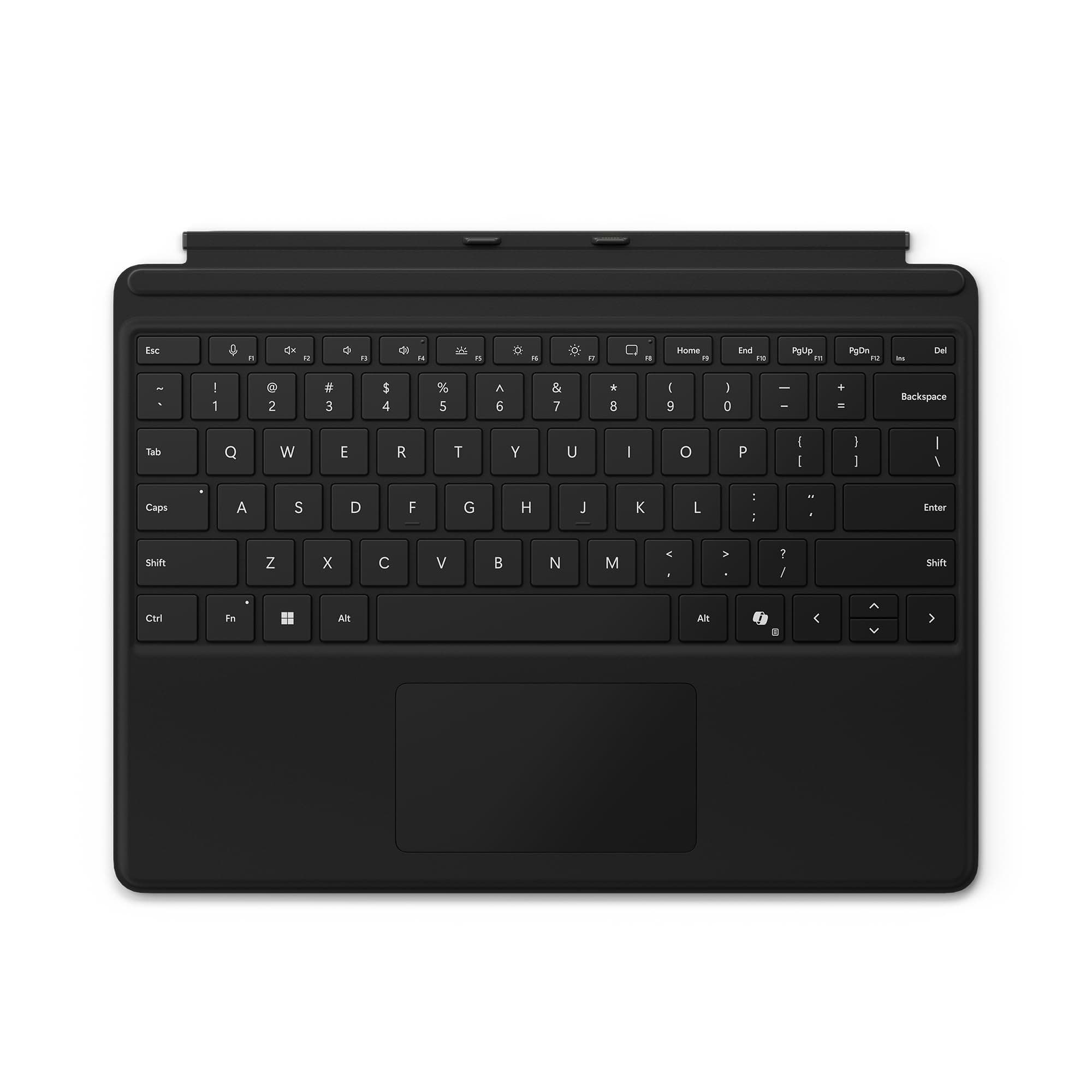 Оригинална клавиатура с тракпад за Microsoft Surface Pro X, Pro 8, Pro 9, Pro 10 - Microsoft Surface Pro Keyboard (черен)