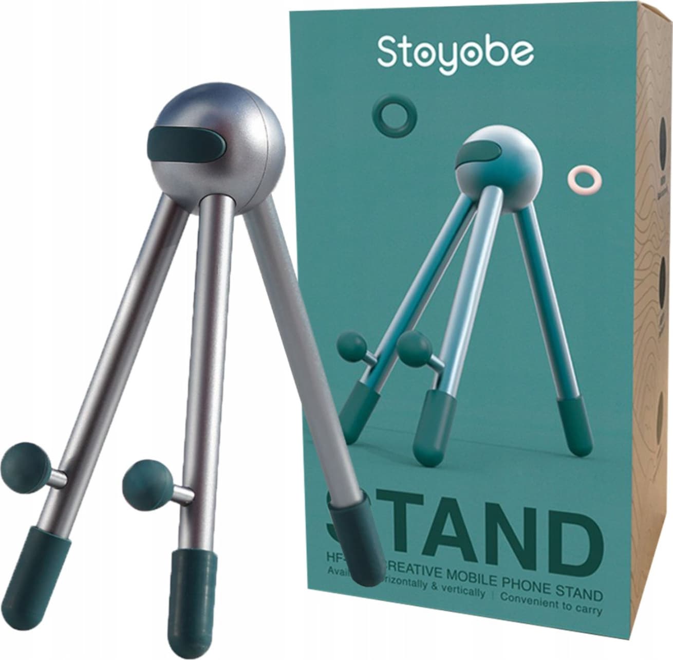 Поставка за бюро и плоскости за мобилни устройства и таблети - Stoyobe HF-One Tablet Phone Holder (зелен)
