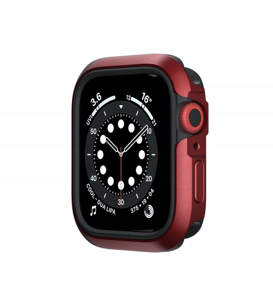 Удароустойчив хибриден кейс за Apple Watch 40мм - SwitchEasy Odyssey Case (червен)