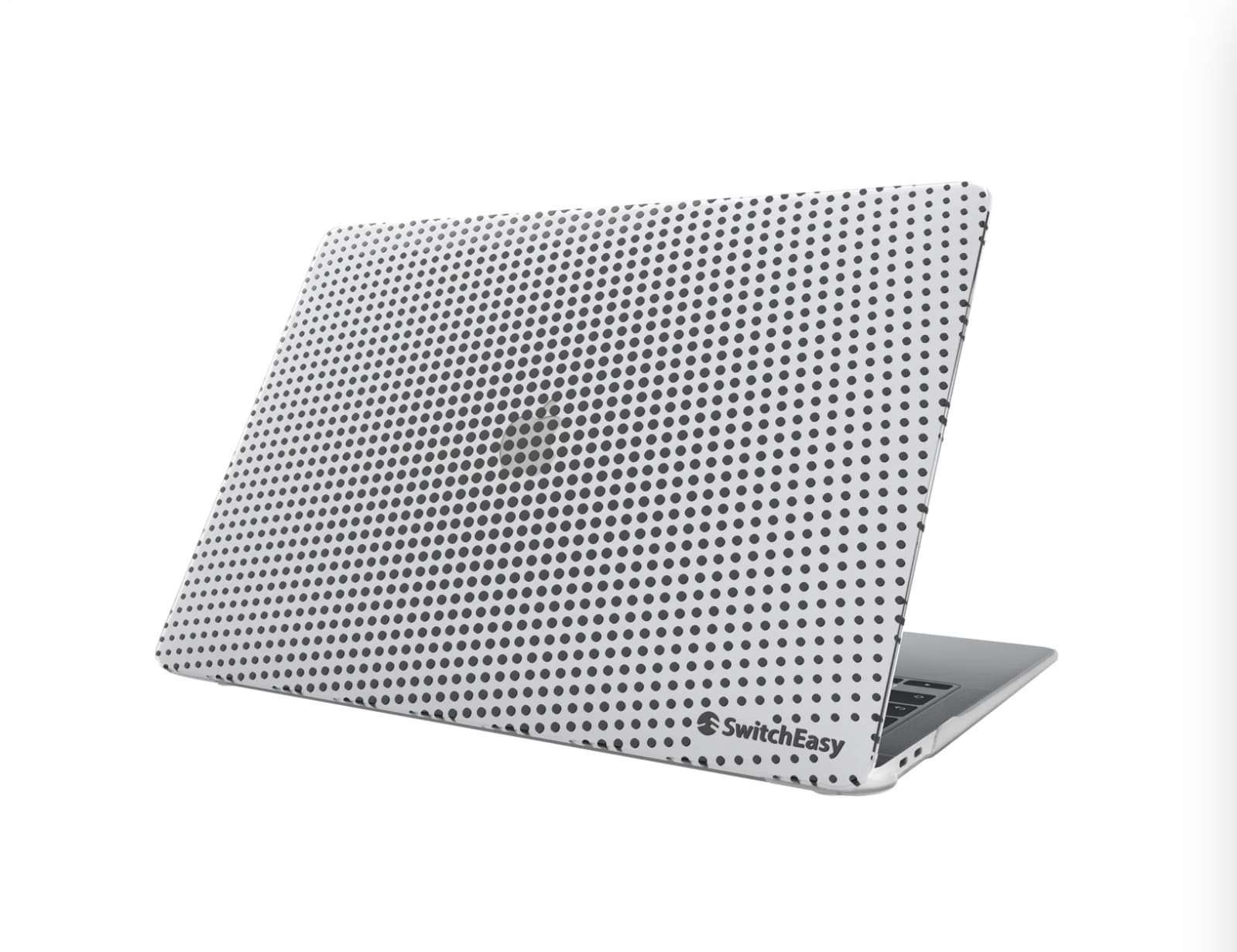 Предпазен поликарбонатов кейс за MacBook Air 13 (2018-2020), MacBook Air 13 M1 (2020) - SwitchEasy Dots Case (прозрачен)