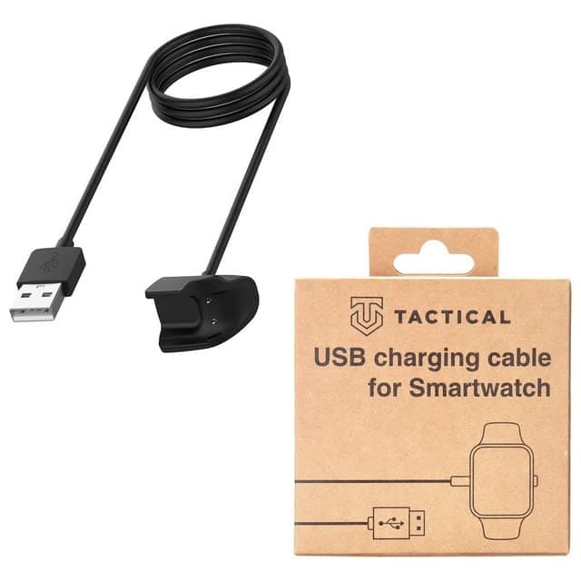 Захранващ USB кабел за Samsung Galaxy Fit 2 - Tactical USB Charging Cable (черен)
