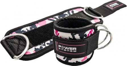 Power System Ankle Straps Camo - Pink - Каишки за Глезен